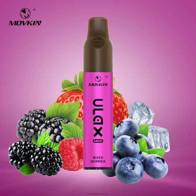 bagas misturadas - RandM vape flavours - RandM Movkin Ulax 6800 (bobina de cerâmica) dispositivo vape pod recarregável e descartável D042B64