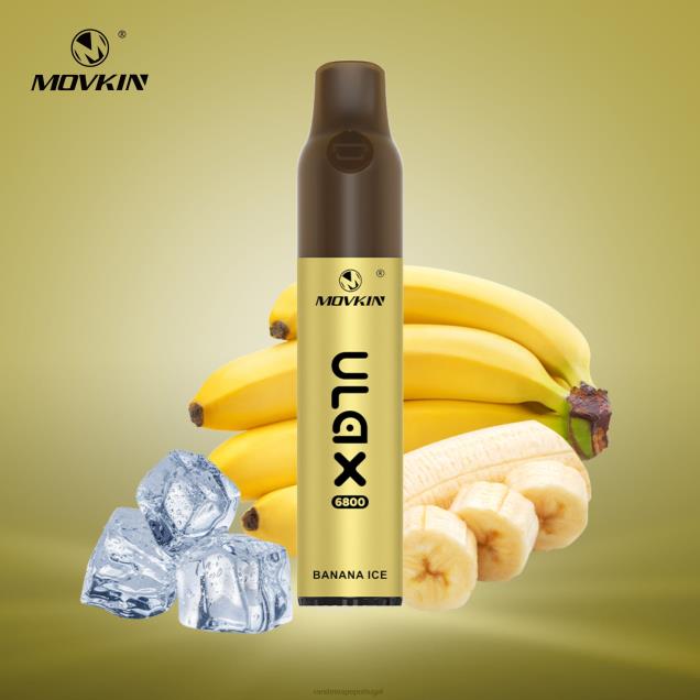 gelo de banana - RandM Portugal - RandM Movkin Ulax 6800 (bobina de cerâmica) dispositivo vape pod recarregável e descartável D042B61
