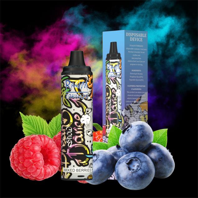 bagas misturadas - RandM Portugal - RandM Tornado Dispositivo vape pod de controle de fluxo de ar 6000 1 unidade D042B291