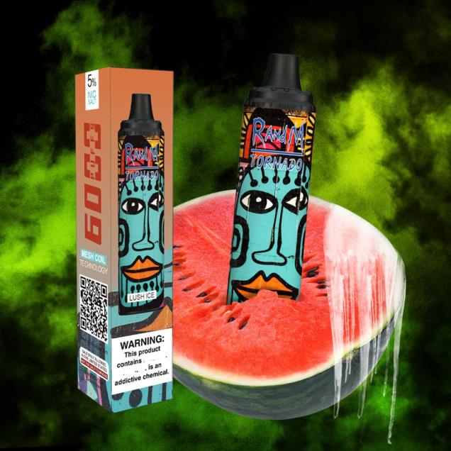 gelo exuberante - RandM disposable vape - RandM Tornado Dispositivo vape pod de controle de fluxo de ar 6000 1 unidade D042B290