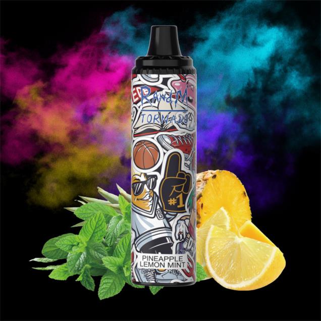 maçã dupla - RandM tornado sale - RandM Tornado Dispositivo vape pod de controle de fluxo de ar 6000 1 unidade D042B298