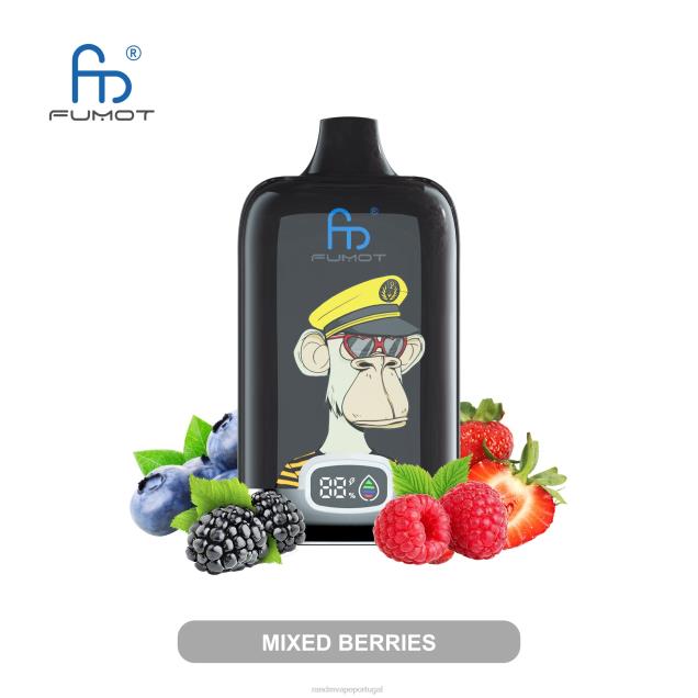bagas misturadas - RandM vape Portugal - Fumot Original RandM Digital Box Dispositivo vape com bateria 12000 e display líquido D042B13