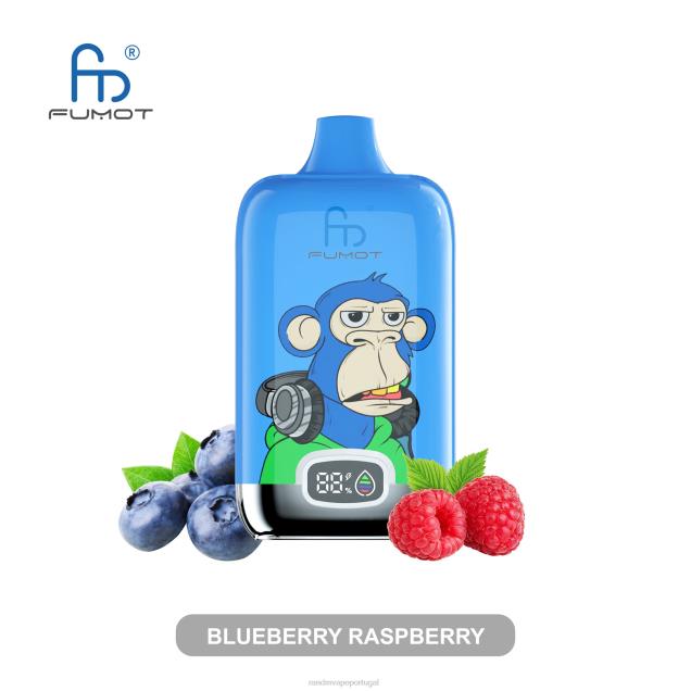 framboesa mirtilo - RandM vape flavours - Fumot Original RandM Digital Box Dispositivo vape com bateria 12000 e display líquido D042B4