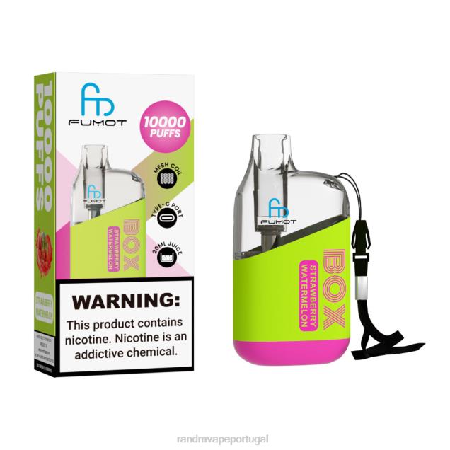 bagas misturadas - RandM tornado sale - Fumot Original RandM Tornado Box Dispositivo vape de controle de fluxo de ar 10000 1 unidade D042B88