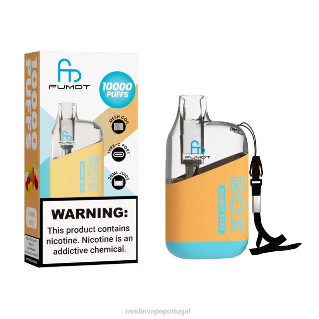 bagas misturadas - RandM tornado sale - Fumot Original RandM Tornado Box Dispositivo vape de controle de fluxo de ar 10000 1 unidade D042B88