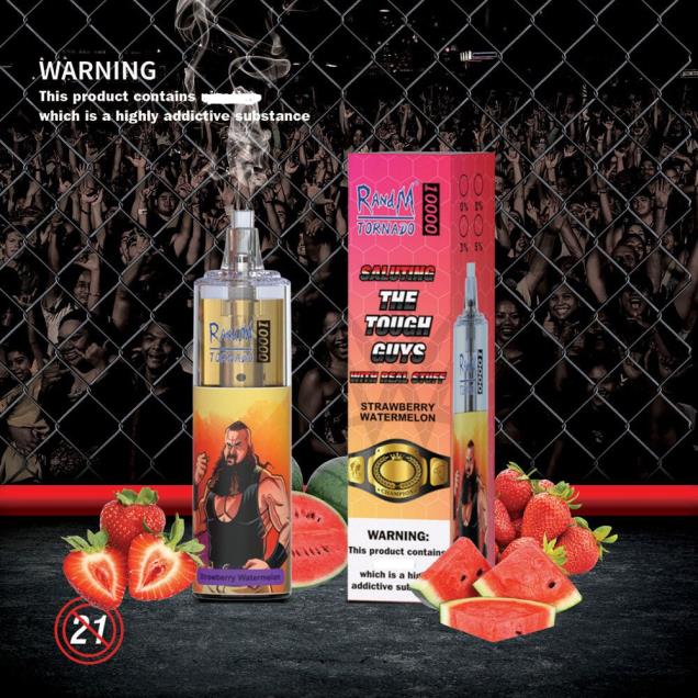 doce arco-íris - RandM vape store - RandM Tornado Dispositivo vape de controle de fluxo de ar 10000 1 unidade D042B116