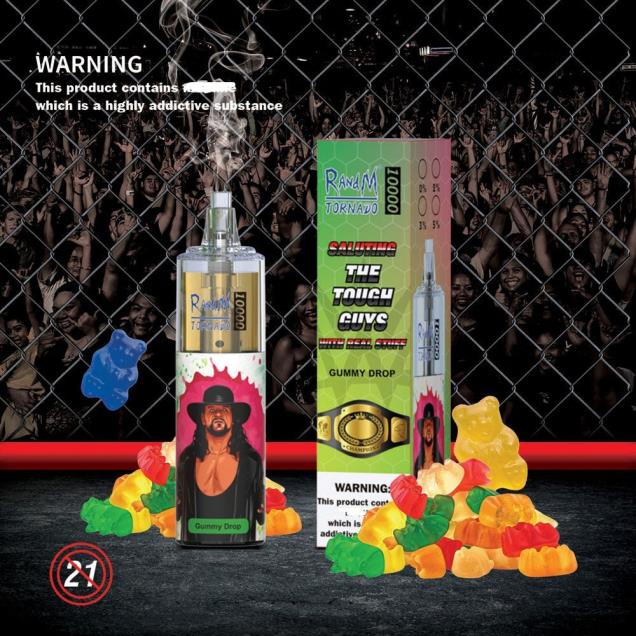doce arco-íris - RandM vape store - RandM Tornado Dispositivo vape de controle de fluxo de ar 10000 1 unidade D042B116
