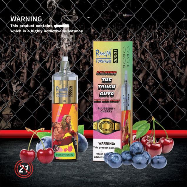 doce arco-íris - RandM vape store - RandM Tornado Dispositivo vape de controle de fluxo de ar 10000 1 unidade D042B116