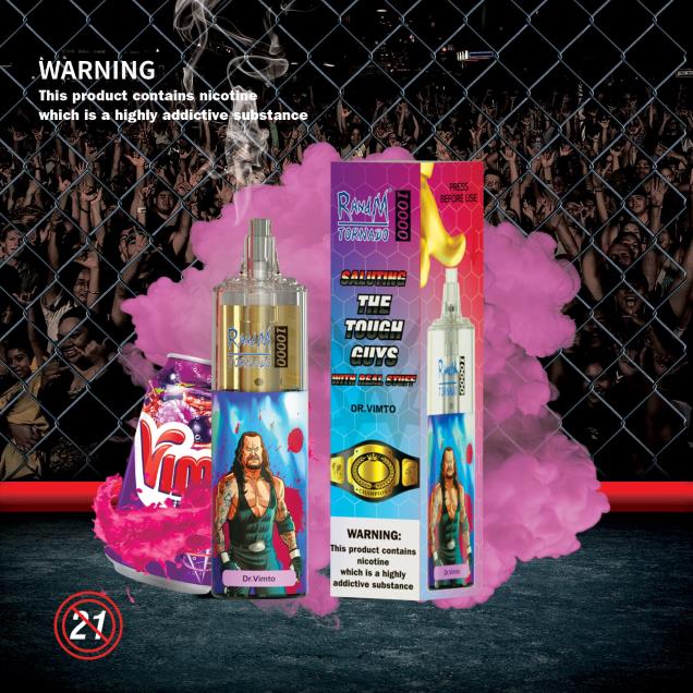 drvimto - RandM vape flavours - RandM Tornado Dispositivo vape de controle de fluxo de ar 10000 1 unidade D042B114