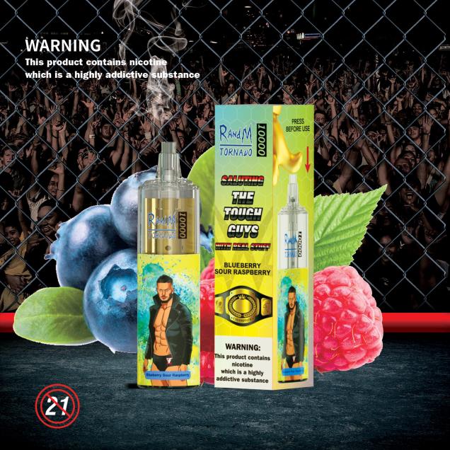 framboesa azeda de mirtilo - RandM disposable vape - RandM Tornado Dispositivo vape de controle de fluxo de ar 10000 1 unidade D042B120