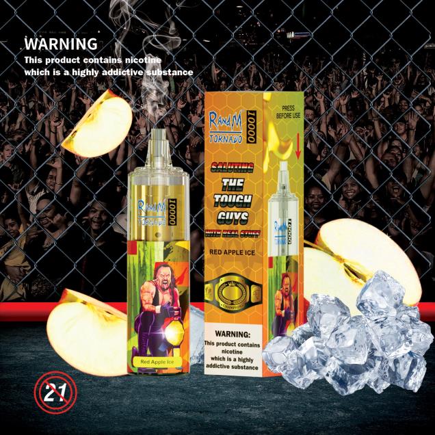 gelo de maçã vermelha - RandM Portugal - RandM Tornado Dispositivo vape de controle de fluxo de ar 10000 1 unidade D042B121