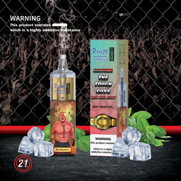 gelo de uva - RandM vape sale - RandM Tornado Dispositivo vape de controle de fluxo de ar 10000 1 unidade D042B109