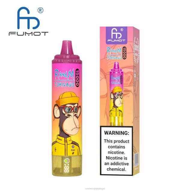 baga tripla - RandM disposable vape - Fumot RandM Tornado Dispositivo vape 15000 com bateria e display ejuice versão 2 D042B40