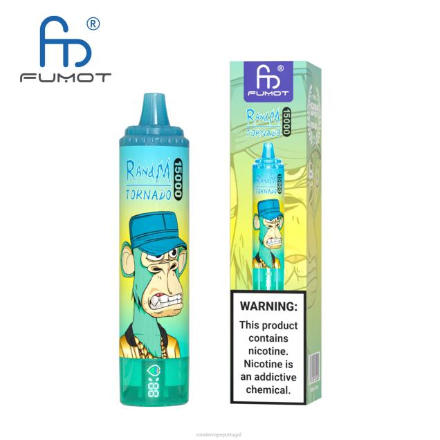 baga tripla - RandM disposable vape - Fumot RandM Tornado Dispositivo vape 15000 com bateria e display ejuice versão 2 D042B40