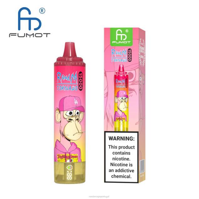 baga tripla - RandM disposable vape - Fumot RandM Tornado Dispositivo vape 15000 com bateria e display ejuice versão 2 D042B40
