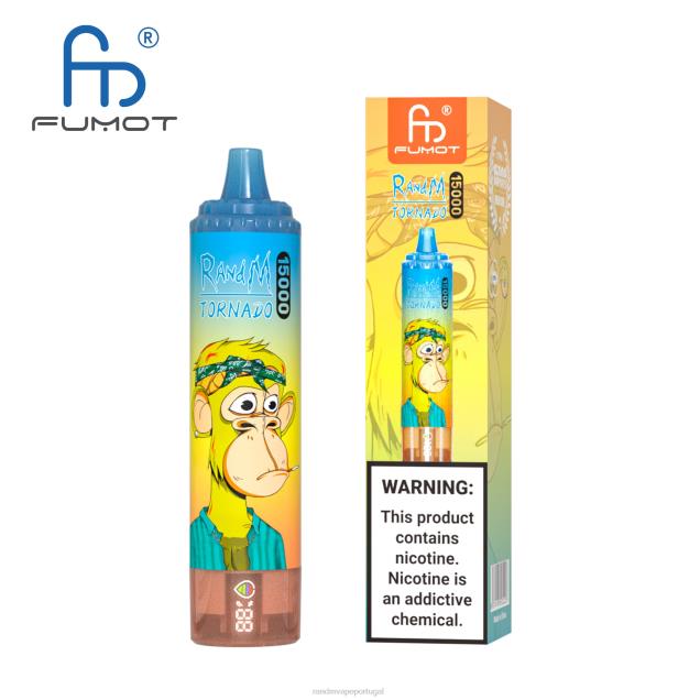 baga tripla - RandM disposable vape - Fumot RandM Tornado Dispositivo vape 15000 com bateria e display ejuice versão 2 D042B40