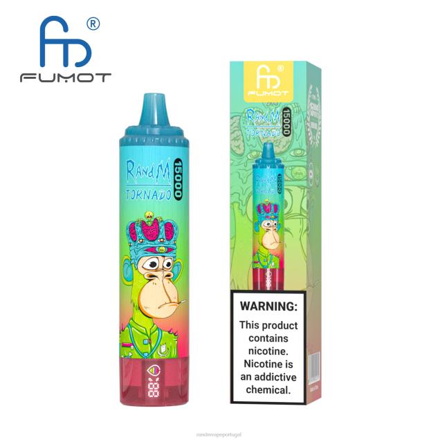 baga tripla - RandM disposable vape - Fumot RandM Tornado Dispositivo vape 15000 com bateria e display ejuice versão 2 D042B40