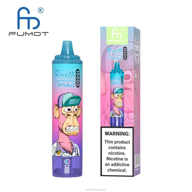 baga tripla - RandM disposable vape - Fumot RandM Tornado Dispositivo vape 15000 com bateria e display ejuice versão 2 D042B40