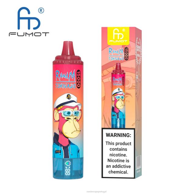 baga tripla - RandM disposable vape - Fumot RandM Tornado Dispositivo vape 15000 com bateria e display ejuice versão 2 D042B40