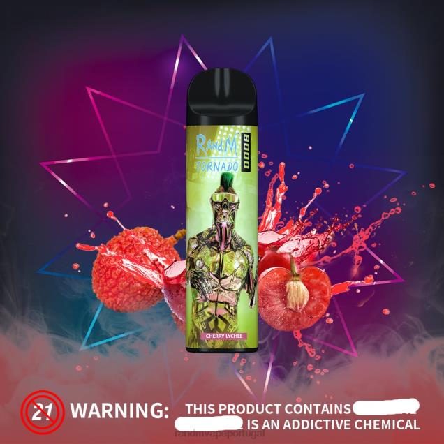 gelo azul - RandM tornado store - RandM Tornado Dispositivo vape de controle de fluxo de ar 8000 1 unidade D042B237