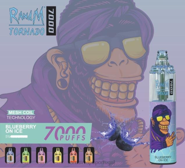 mirtilo no gelo